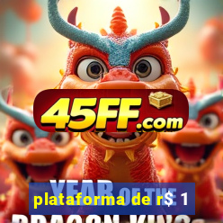 plataforma de r$ 1